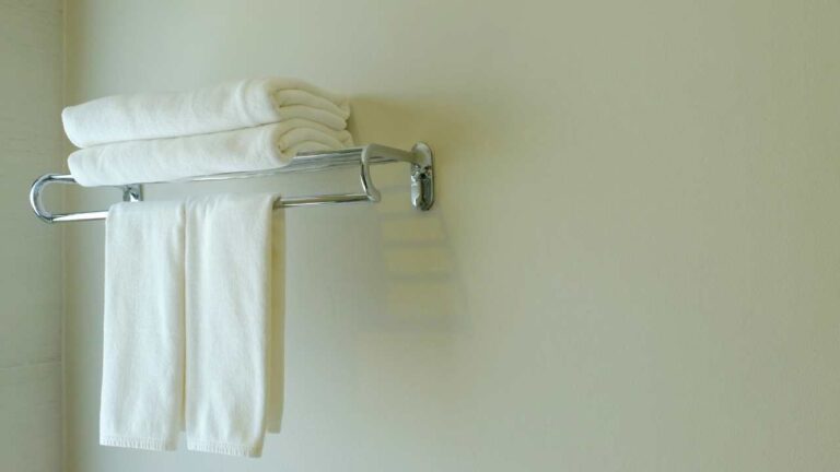 How to Fix Towel Hanger in Bathroom
